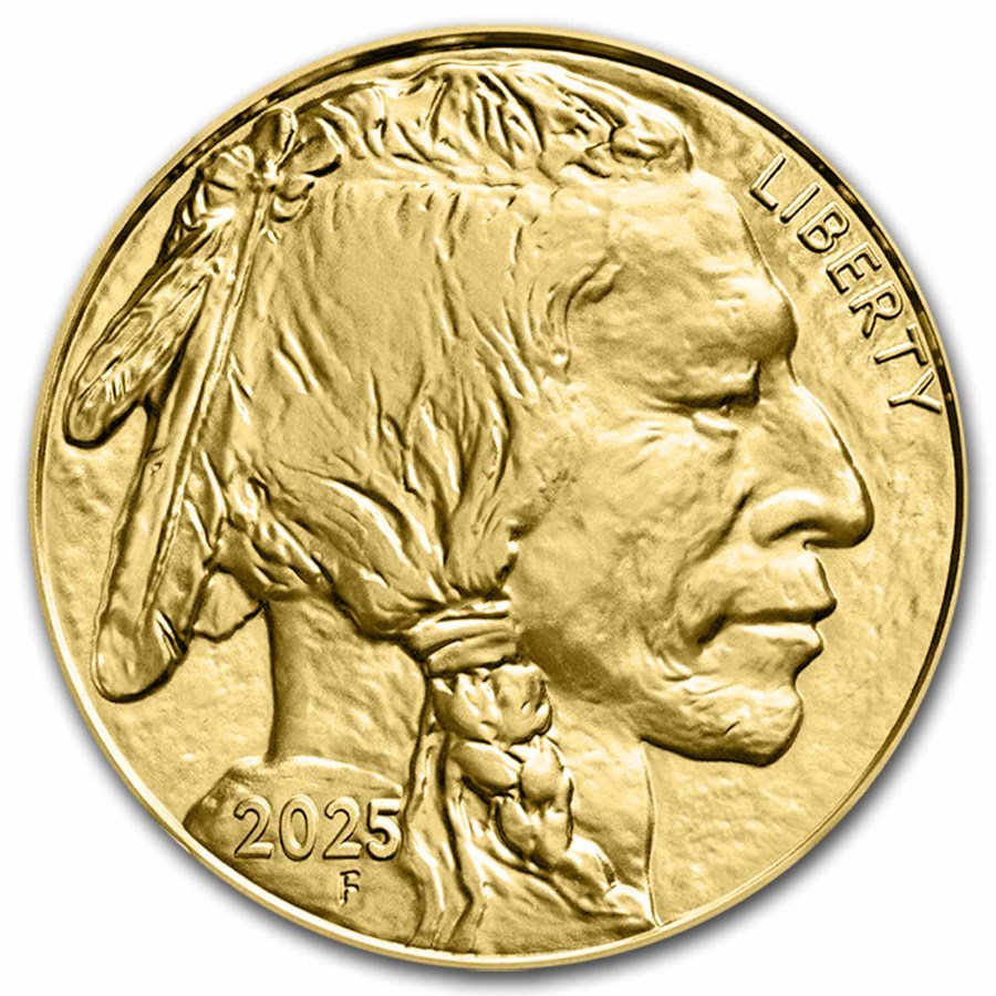 2025 US Buffalo 1 ounce gullmynt