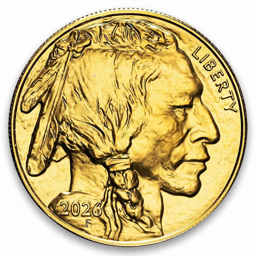 2026 US Buffalo 1 ounce gullmynt