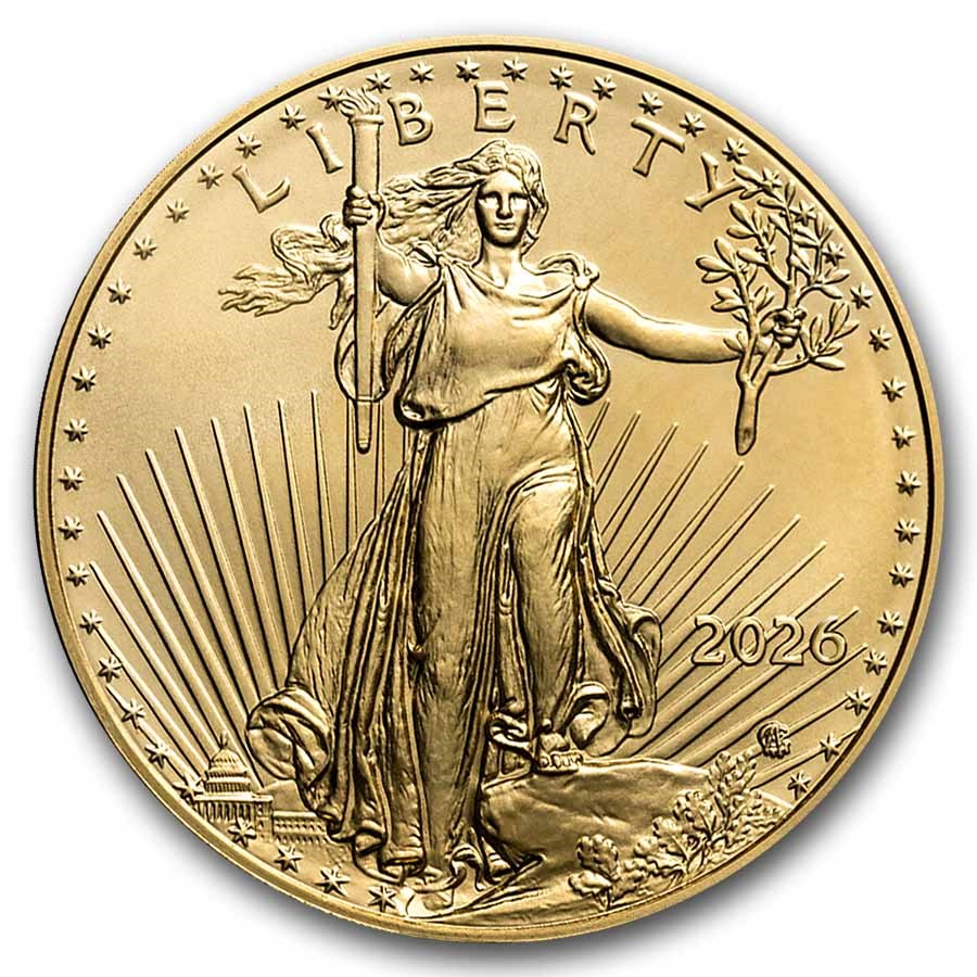 2026 American Gold Eagle 1/4 ounce gullmynt