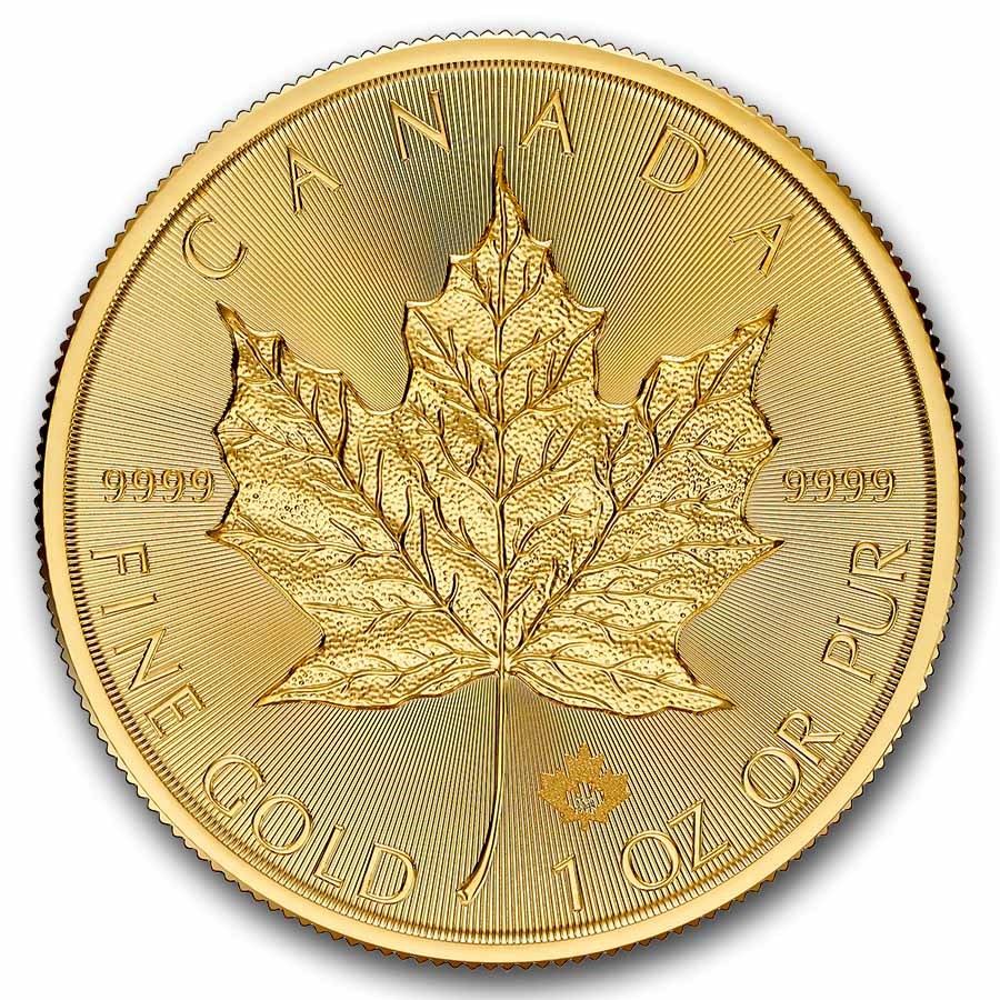 2026 Canadian Maple Leaf 1 ounce gullmynt