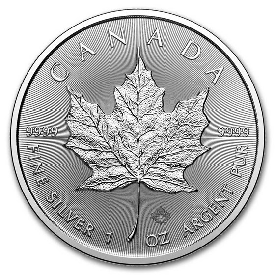 2026 Canadian Maple Leaf 1 ounce sølvmynt